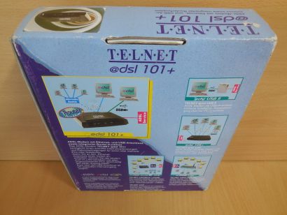 Telnet @DSL 101+ ADSL Modem Router 8Mbps Ethernet LAN USB Combo Modem* nw477