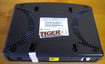 Versatel Turbolink AR860E1-B V2 Modem ADSL ADSL2+ Annex B U-R2 1x LAN* nw481