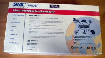 SMC Networks SMC Barricade Router SMC7004ABR 4x Port 1x WAN OVP* nw482