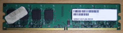 Apacer AM1 73 G11BF 000 PC2-6400 1GB DDR2 800MHz RoHS RAM* r376