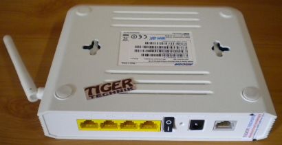 Arcor-EasyBox A 300 WLAN Router Modem ADSL ADSL2+ 4x LAN 2,4GHz* nw487