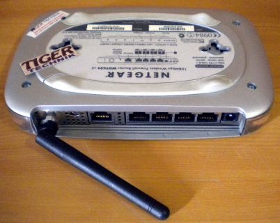 Netgear WGT624 v2 108 Mbps Wireless Firewall Router 4x Port LAN* nw488