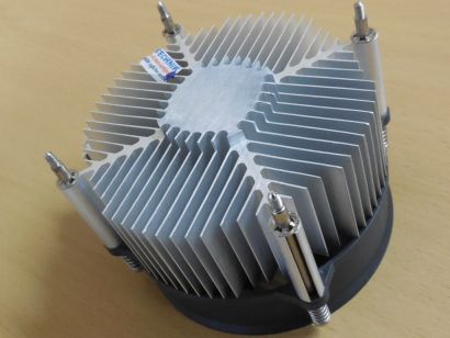 Tarox Intel Sockel 775 CPU Kühler 92mm 4-pol Alu Kupferkern mit Backplate* ck15