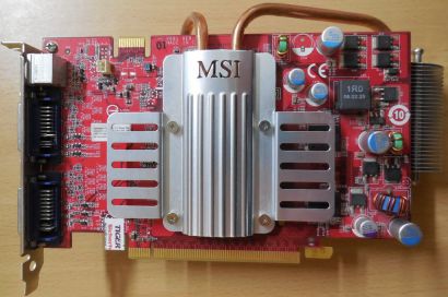 MSI NX8600GTS-T2D256EZ D3 passiv PCI-E 256MB GDDR3 128-Bit 2xDual DVI TV-Out*g67