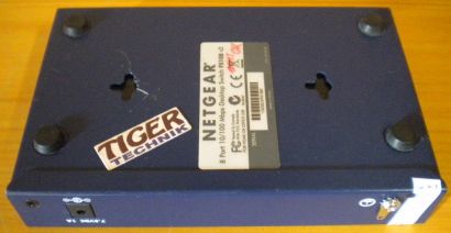 Netgear FS108 v2 8 fach Switch 10 100Mbps Fast Ethernet 8 Port Hub* nw492