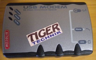 Sitecom USB Modem 56 Kbps Download Speed DC-009 v2* nw524