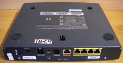 Cisco 800 Series 870 ISDN Router 4x LAN 10 100 ISDN ADSL* nw530