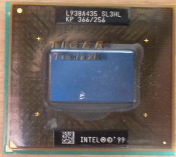 CPU Prozessor Intel Pentium 2 mobile SL3HL 366MHz 66MHz FSB 256K Cache* c487