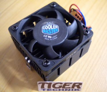 Cooler Master Sockel 370 462 bis 800MHz 50mm Prozessorkühler CPU Lüfter* ck49