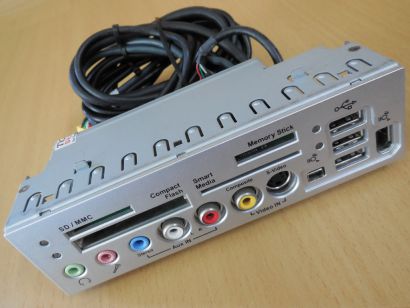 Medion Flash XL Multimedia Front Panel 20017349 MS-6982B USB Audio Video* pz214