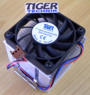 Tiger Electronics Sockel PIII 370 60mm 3-pol CPU Lüfter Prozessorkühler* ck79