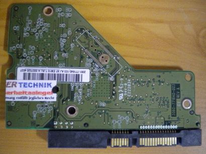 WD Caviar WD3200AAKX-32U6AA0 SATA 320GB PCB Controller-Elektronik Platine* fe14