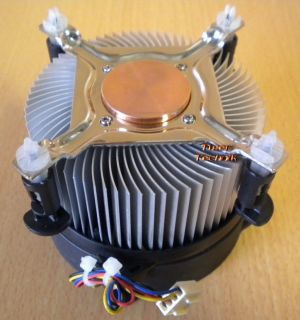 AVC Intel Sockel LGA 775 CPU kühler Aluminium+Kupfer 4-pol 92mm AVC Lüfter*ck104