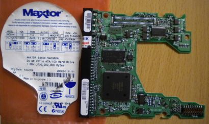 Maxtor 541DX WAK21R90 2B020H1 IDE 20GB PCB Controller Elektronik Platine* fe62