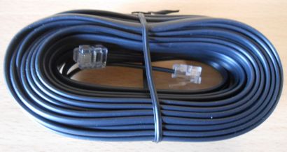 RJ11 Western Telefon Kabel Modular 6P4C 10m Länge RJ11 Stecker - RJ11 St.* so518