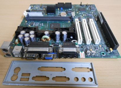 Intel AA 752215-104 SR440BX Mainboard + Blende Slot 1 ISA PCI VGA Audio* m700