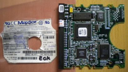 Maxtor 83249D3 IDE 256KB Cache 3.2GB PCB Controller Elektronik Platine* fe78