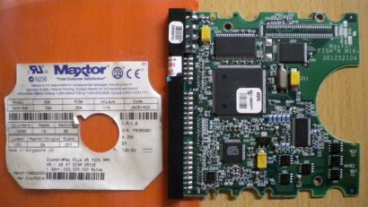 Maxtor DiamondMax Plus 45 54610H6 46.1GB PCB Controller Elektronik Platine* fe80