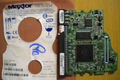 Maxtor DiamondMax Plus 9 6Y120L0 040411 PCB Controller Elektronik Platine* fe85