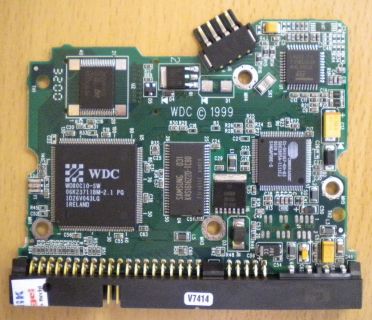 WD Caviar WD205BA-00AGA0 IDE 20.5GB PCB Controller Elektronik Platine* fe105