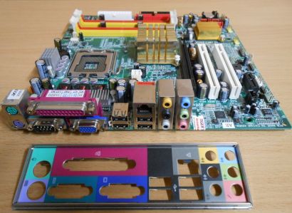 Acer 8I945AE Rev1.1 Gigabyte Mainboard +Blende Veriton Sockel 775 SATA PCIe*m715