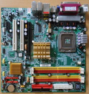 Acer 8I945AE Rev1.1 Gigabyte Mainboard +Blende Veriton Sockel 775 SATA PCIe*m715