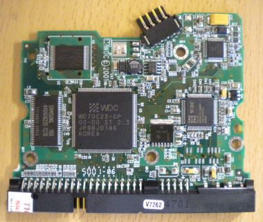 WD Caviar WD400EB-00CPF0 IDE 40GB PCB Controller Elektronik Platine* fe124