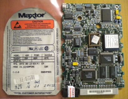 Maxtor 7245AT B80NP96S 245 MB IDE PCB Controller Elektronik Platine* fe129