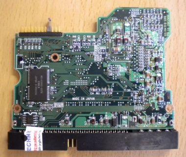 IBM DCAS-32160 2160MB PN 09J1034 SCSI PCB Controller Elektronik Platine* fe140