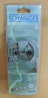 Schwaiger 2-loch Antennendose 2 dB Durchgangsdose Antenndose IEC TV Radio* So546