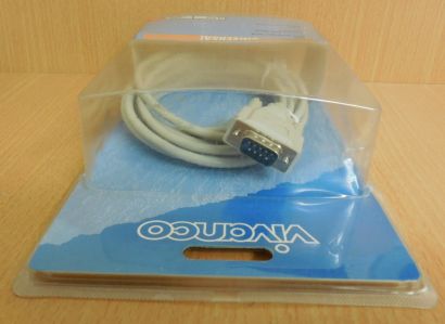 Vivanco 9-pol Sub-D Verlängerungskabel Universal Maus Modem voll geschirmt*So547