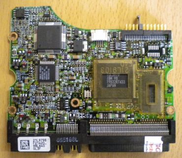 IBM DDRS-34560 E182115 S SCSI 4560MB PCB Controller Elektronik Platine* fe148