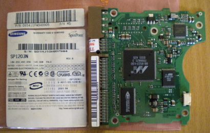 SAMSUNG SP1203N 120GB IDE PCB Controller Elektronik Platine* fe164