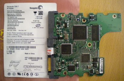 Seagate Barracuda ST340014AS SATA 40GB PCB Controller Elektronik Platine* fe170