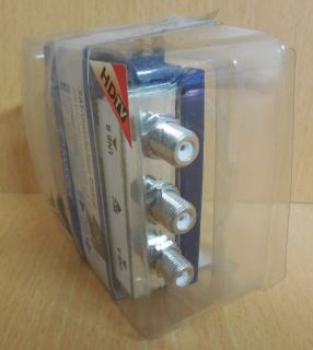 Schwaiger KFR6025 SAT Umschaltbox DiSEqC 1.0 Schalter Verteiler 2 auf 1* so567