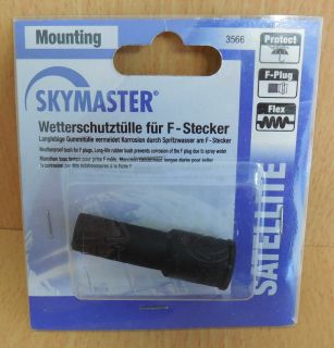 Skymaster Wetterschutztülle Gummitülle für F-Stecker vermeidet Korrosion* so577