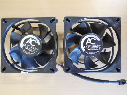 Arctic Cooling Arctic FAN 8 2x 80mm 2-pol Gehäuse Lüfter PC Computer* GL42
