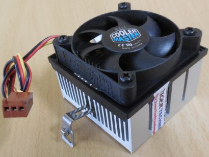 Cooler Master Sockel Intel 370 AMD A 462 50mm 3-pol CPU Kühler FAN Lüfter* ck176