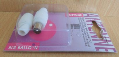 BigBalloon Steckerset für Antennenkabel Koax Stecker Koax Kupplung 75Ohm* so600