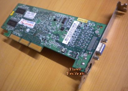 nVIDIA GeForce4 MX 440 AGP8X 8903 Ver110 64MB 64Bit Grafikkarte VGA TV-Out* g311