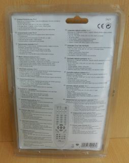 Skymaster Universal Fernbedienung 10 in 1 silber stylish ca. 650 Codes* so606