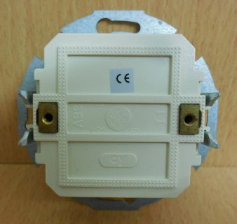 TAE-N Unterputz Anschlussdose TAE 6 N für Zusatzgeräte Fax AB* so621