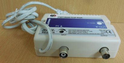 Jebsee EU-3651A Antennen Verstärker für Kabel Fernsehen mit Pegelsteller* so629