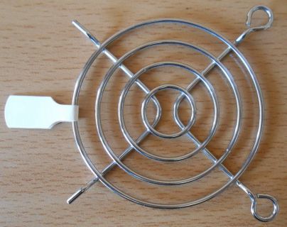 Fan Grill 60 x 60mm 60cm Lüfter Grill Gitter silber Sondermodell* pz275