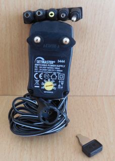 Skymaster Universal Schalt Netzteil Gerät 3V 4,5V 5V 6V 7,5V 9V 12V 600mA* so620
