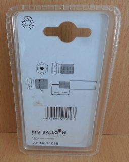 BigBalloon 2x F-Stecker zum Aufschrauben 2 Stück F Stecker für Koax Kabel* so651