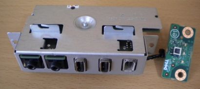 DELL XPS 420 DC01L XK488 USB Audio FireWire Front IO + Power Schalter* pz293
