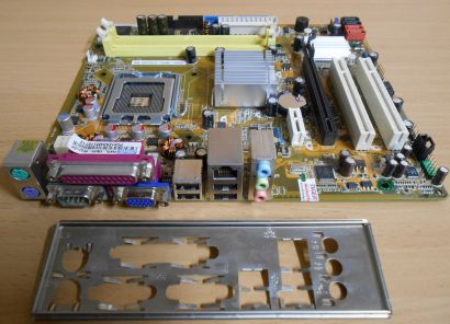 Asus P5KPL-VM Rev4.01G P3-P5G31 Mainboard Sockel 775 Intel G31 VGA LAN DDR2*m728