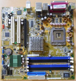 Asus P5GD1-VM X Rev 1.06 Mainboard +Blende Sockel 775 Pundit PH3 DDR PCIe* m730