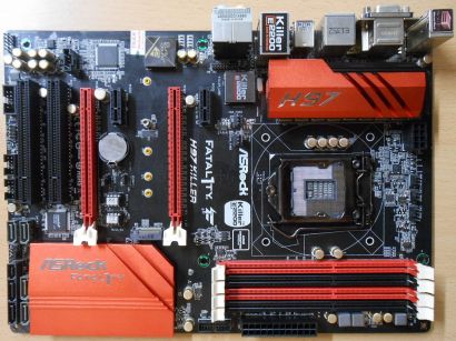 ASRock Fatal1ty H97 Killer Gaming Mainboard + Blende Intel H97 Sockel 1150* m742
